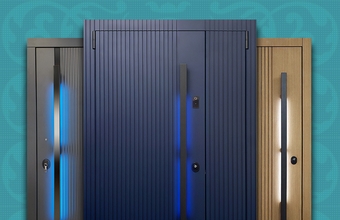 NEW! Двери с бугельной ручкой и подсветкой